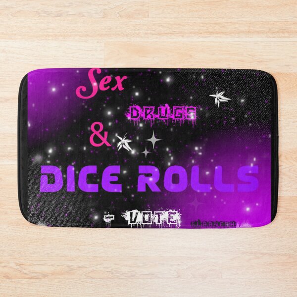 Item preview, sex drugs and dice rolls designed and sold by ninjapenguin89.
