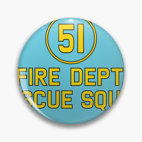 Item preview, Emergency Squad 51 Side of Truck Reproduction Logo Classic T-Shirt designed and sold by ChristianHornun.