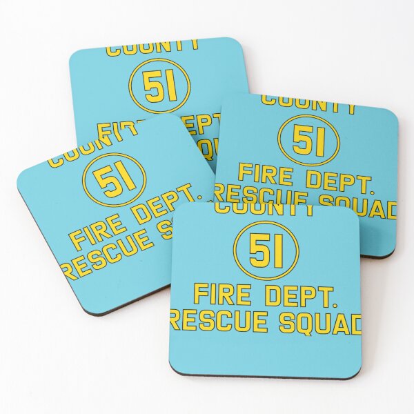 Item preview, Emergency Squad 51 Side of Truck Reproduction Logo Classic T-Shirt designed and sold by ChristianHornun.