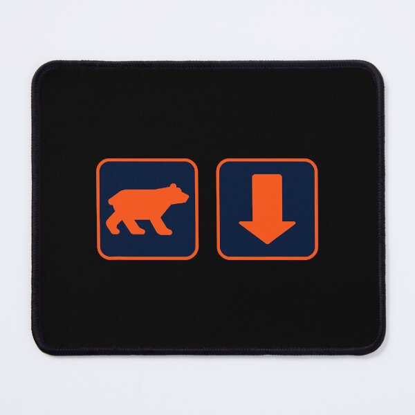 Item preview, Orange Bear and Arrow Pointing Down designed and sold by MuraJuliel.