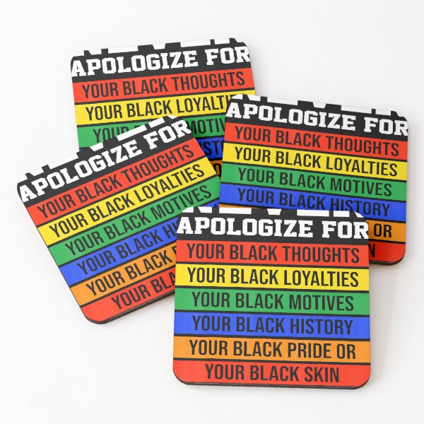 Item preview, Never Apologize For Your Blackness Black History Month designed and sold by JodyBoling.