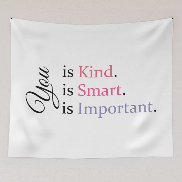 Item preview, Kind. Smart. Important. - help quote designed and sold by MOONINSPIRATION.