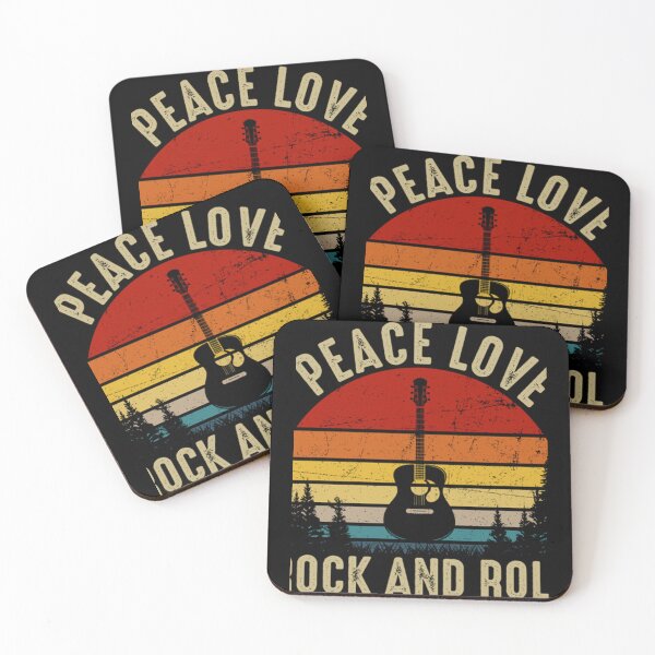 Item preview, Peace Love Rock And Roll Vintage designed and sold by MuraJuliel.