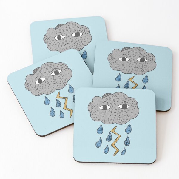 Item preview, Raincloud Doodle  designed and sold by Geometrico22.