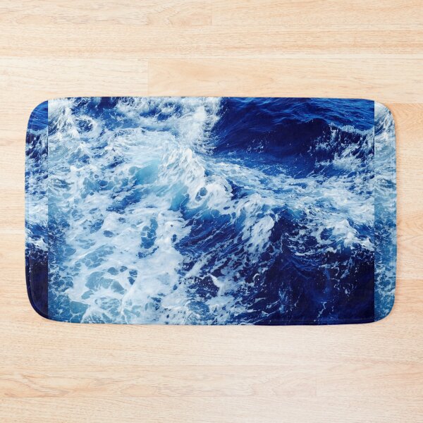 Item preview, Ocean Waves Blue Summer Sea Shore Beach Surf designed and sold by Draculaura2009.