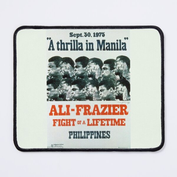 Item preview, A Thrilla in Manila Poster designed and sold by EinsamerBaum.