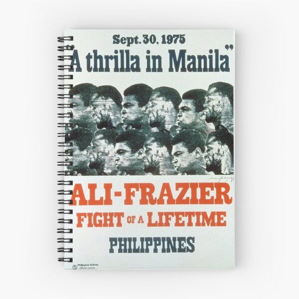 Item preview, A Thrilla in Manila Poster designed and sold by EinsamerBaum.