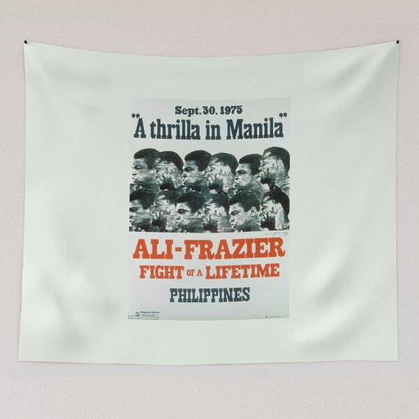Item preview, A Thrilla in Manila Poster designed and sold by EinsamerBaum.