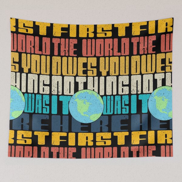 Item preview, The World Owes You Nothing it was here First Mark twain earth day quote designed and sold by Rajpramanik.