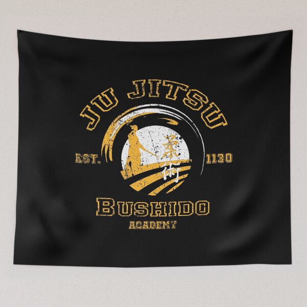 Item preview, Ju Jitsu Bushido Academy Martial Arts Budo Design designed and sold by Zanshin-Art.