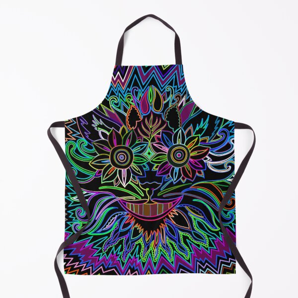 Item preview, Neon Doodles, Bad trip, Neon Dragon, Flower Eyes, Chesire Cat, Neon Dreams, Electric Dreams, Electric doodles, cool,  designed and sold by Nostrathomas66.