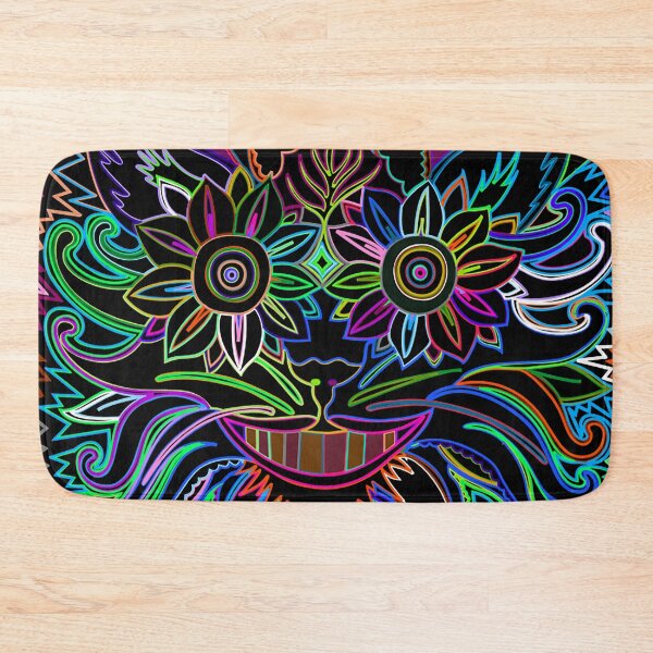 Item preview, Neon Doodles, Bad trip, Neon Dragon, Flower Eyes, Chesire Cat, Neon Dreams, Electric Dreams, Electric doodles, cool,  designed and sold by Nostrathomas66.