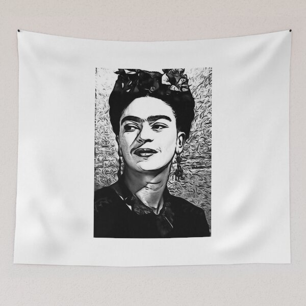 Item preview, Frida Kahlo Portrait designed and sold by EinsamerBaum.
