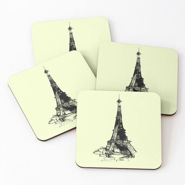 Item preview, I Love France - Eiffel Tower RetroArt designed and sold by LordAudes.