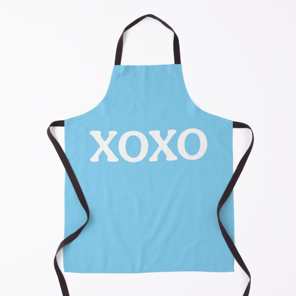 Item preview, Xoxo Print (White Light Blue) designed and sold by ToluaPrints.