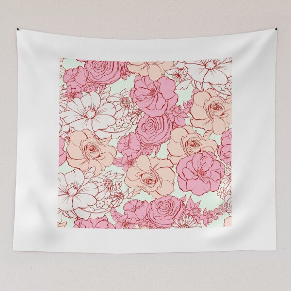 Item preview, tiger with flowers cute and pink designed and sold by mankelll.