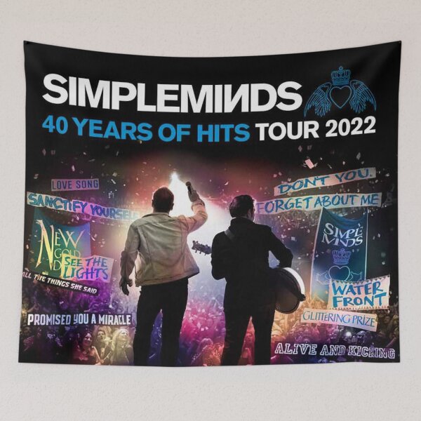 Item preview, sample Minds 40 Years of Hits American Tour 2022 designed and sold by Donnaowlek.