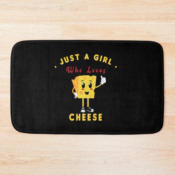 Item preview, Just A Girl Who Loves Cheese, Funny & Cute Cheese Lover Gift  designed and sold by MIAMI--STORE.