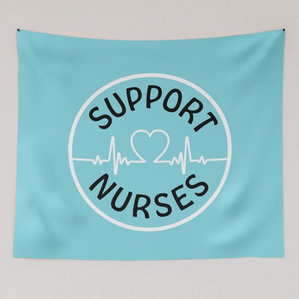 Item preview, Support Nurses | RN | Nursing | Registered Nurse | Stethoscope designed and sold by llevine2934.
