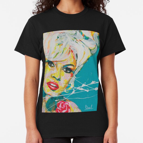 Brigitte Bardot BB Artpainting T-shirt classique