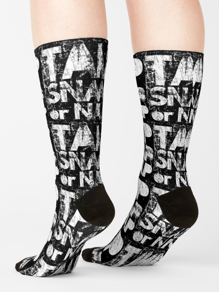 Thumbnail 4 of 5, Socks, Brazilian Jiujitsu Tap Snap Nap Funny Jiu Jitsu designed and sold by Schka.