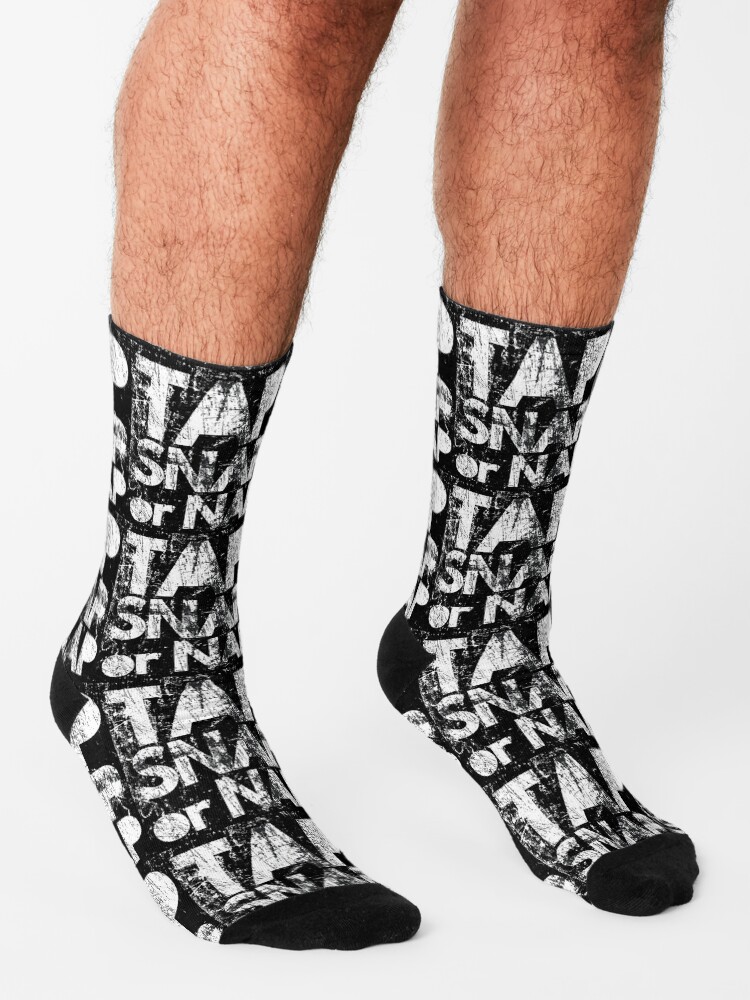 Thumbnail 3 of 5, Socks, Brazilian Jiujitsu Tap Snap Nap Funny Jiu Jitsu designed and sold by Schka.