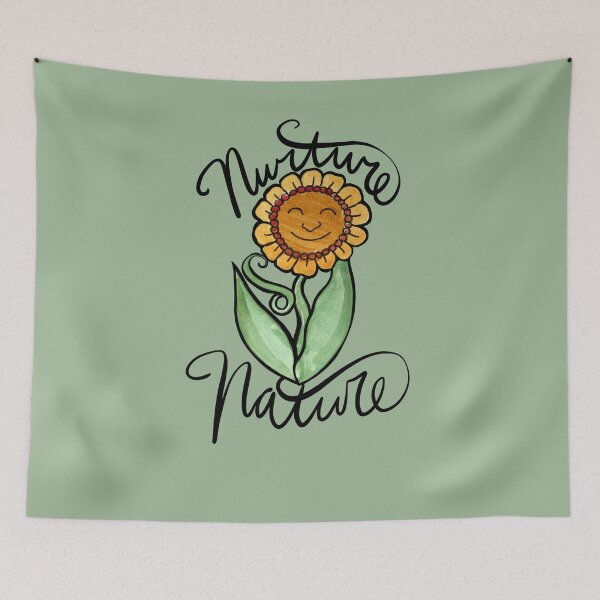 Item preview, Nurture Nature Flower designed and sold by FrictionMaxxing.