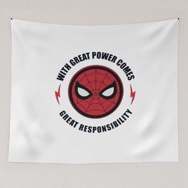 Item preview, with great power comes great responsibility designed and sold by Ala Muk.