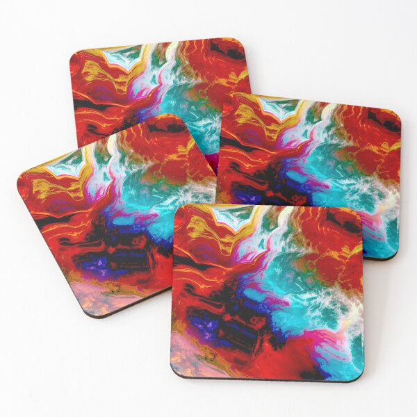 Item preview, Fire and Water Abstract design designed and sold by ClownFishArts.