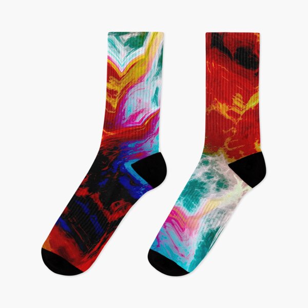 Item preview, Fire and Water Abstract design designed and sold by ClownFishArts.