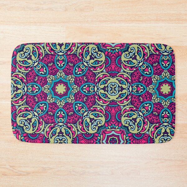 Item preview, mandala, pink green and purple mandala designed and sold by angelescar.
