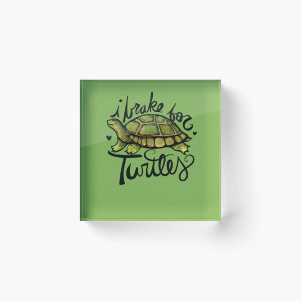 Aperçu de l'œuvre I brake for Turtles créée et vendue par FrictionMaxxing.