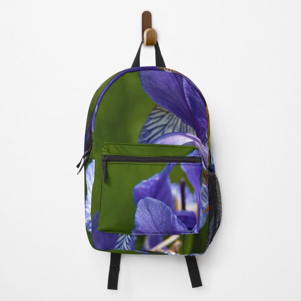 Item preview, Iris flowers on the field in the wild designed and sold by goldufeenstaub.