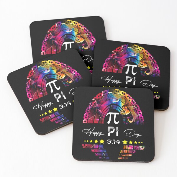 Item preview, Happy Pi Day Mathematic Math Teacher Gift colorfull Rainbow T-Shirt designed and sold by Aerolovers.