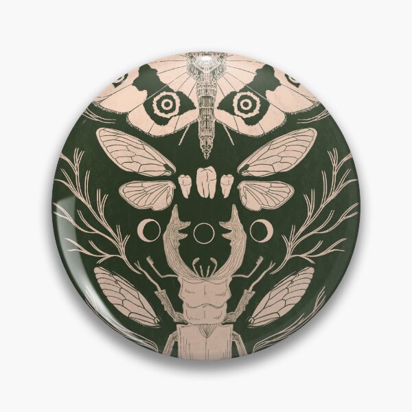 Item preview, moth beetle art designed and sold by propheticdirt.