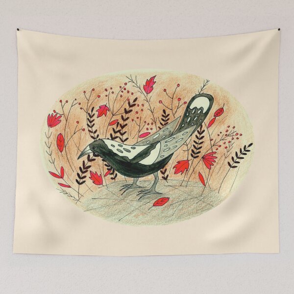 Item preview, Baby the Magpie designed and sold by harrisrose.
