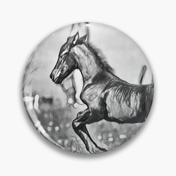 Item preview, Jump - Horse illustrations designed and sold by Funimals-Art.