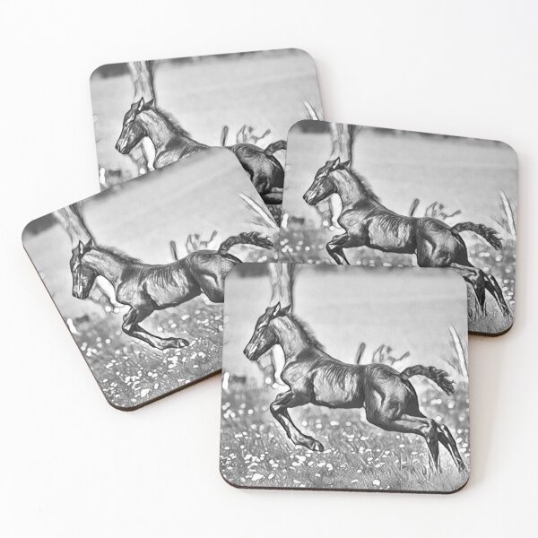 Item preview, Jump - Horse illustrations designed and sold by Funimals-Art.