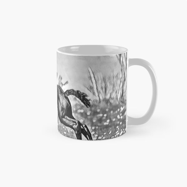 Item preview, Jump - Horse illustrations designed and sold by Funimals-Art.