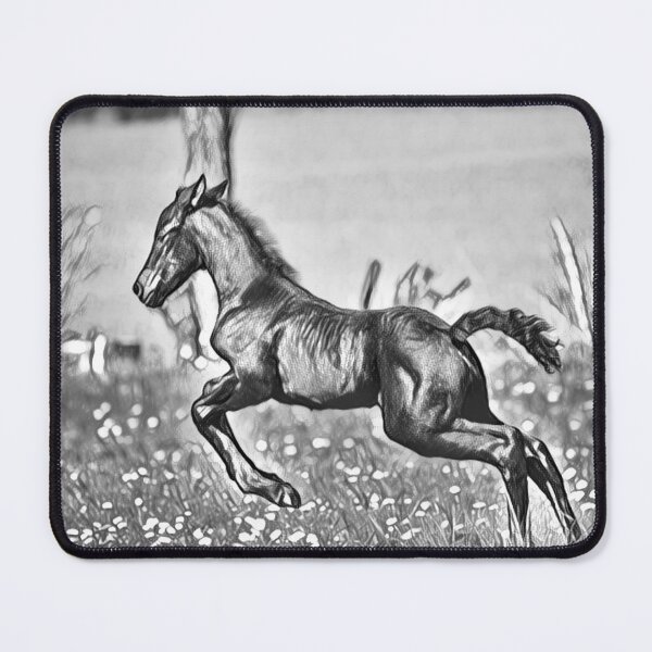 Item preview, Jump - Horse illustrations designed and sold by Funimals-Art.