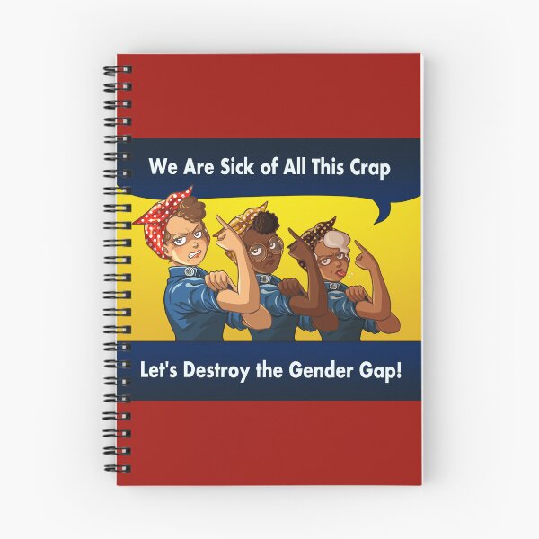 Item preview, Let's Destroy the Gender Gap! designed and sold by FabsDesign.