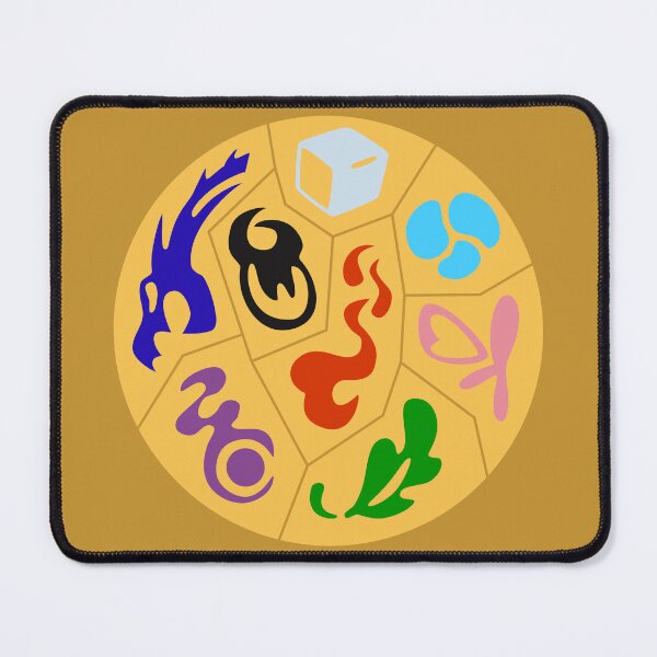 Item preview, Gym badges (Shield) designed and sold by Sml12.