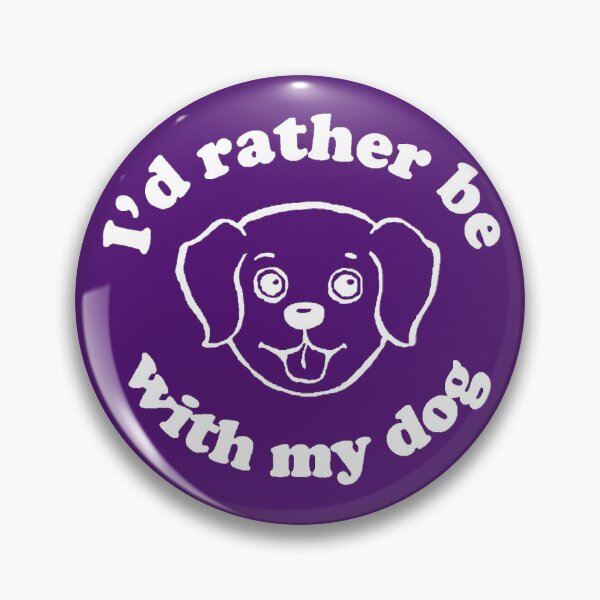 Item preview, I'd rather be with my dog - white designed and sold by LindenTree.