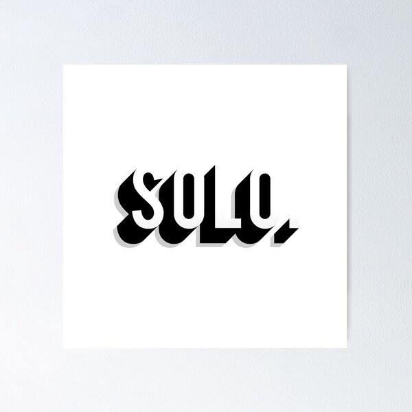 Item preview, Solo Simple 3D designed and sold by Parag's Travel Shop.