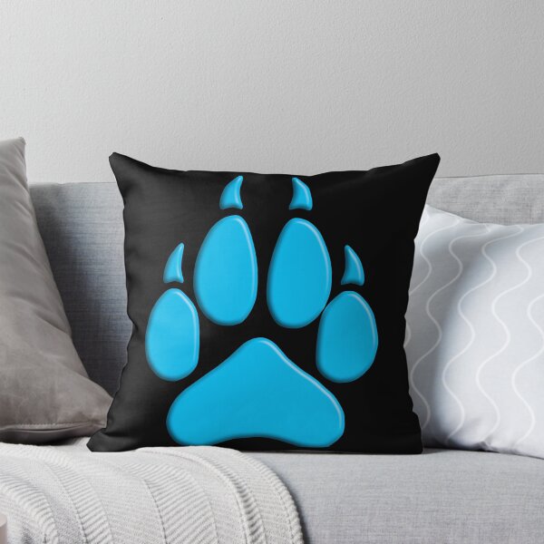 Item preview, Blue 3D Wolf Paw designed and sold by geraldineMS.