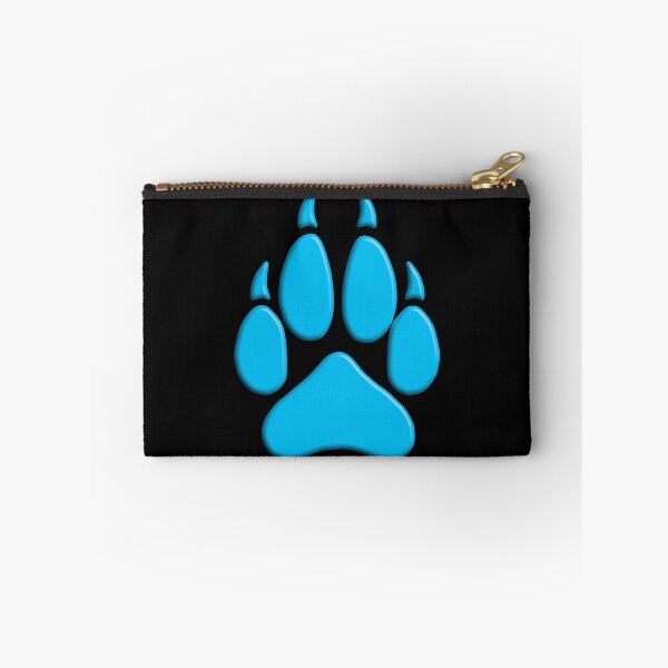 Item preview, Blue 3D Wolf Paw designed and sold by geraldineMS.