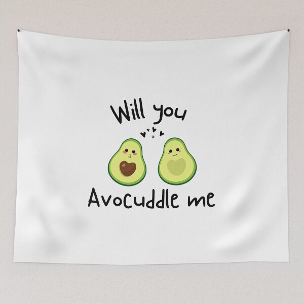 Item preview, Will You Avocuddle Me For Cuddle And Avocado Lovers designed and sold by Africrafts.