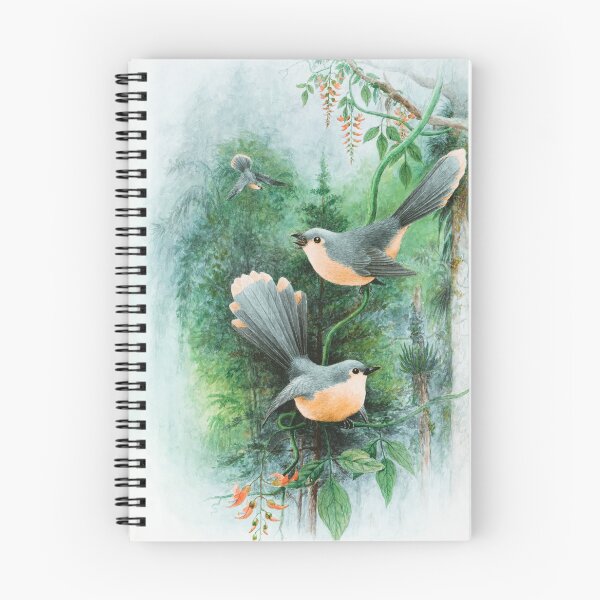 Item preview, Black and brown birds on tree branch painting designed and sold by BestDesign87.