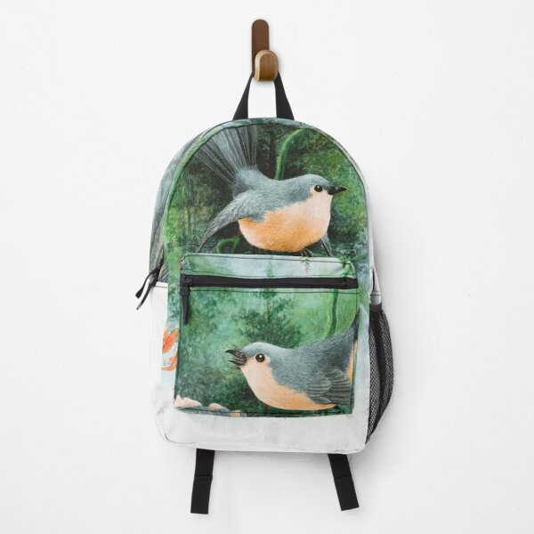 Item preview, Black and brown birds on tree branch painting designed and sold by BestDesign87.