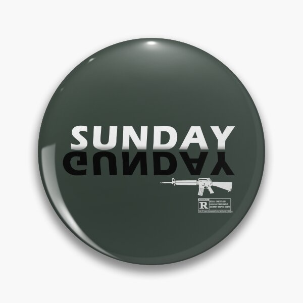 Item preview, Sunday Gunday Gun Military Firearm Funny white designed and sold by 9un5.